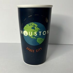 Rare STARBUCKS 2016 Travel Mug Cup Space City Houston